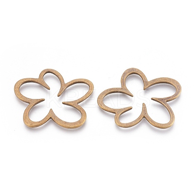Tibetan Style Alloy Linking Rings MLF9061Y-NF-1