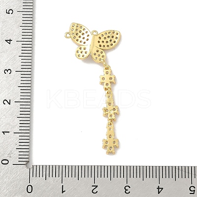 Brass Micro Pave Cubic Zirconia Pendants LS-KK-F905-09G-1