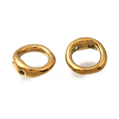 304 Stainless Steel Ring Charm Connectors STAS-L315-069A-G-1