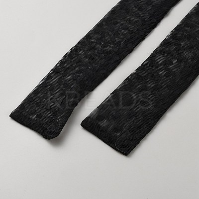 Polyester Lace Long Silk Scarf for Women Girls AJEW-WH20042-78A-02-1