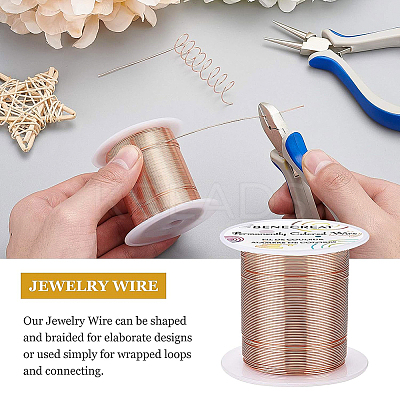 Round Copper Wire CWIR-BC0006-02A-C-1
