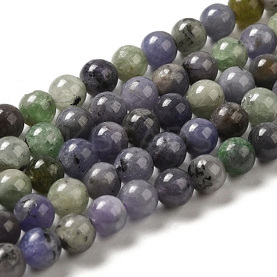 Natural Tanzanite Beads Strands G-Z044-A01-01-1