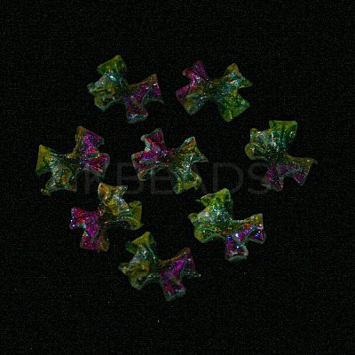 Luminous Transparent Resin Decoden Cabochons RESI-D013-07A-1