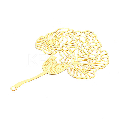 Brass Filigree Big Pendants KKC-T003-31G-1