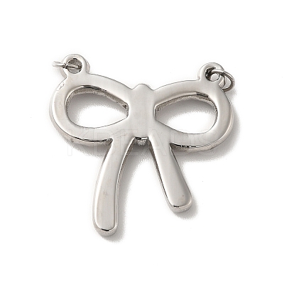 Tarnish Resistant 304 Stainless Steel Connector Charms X-STAS-M311-17P-1