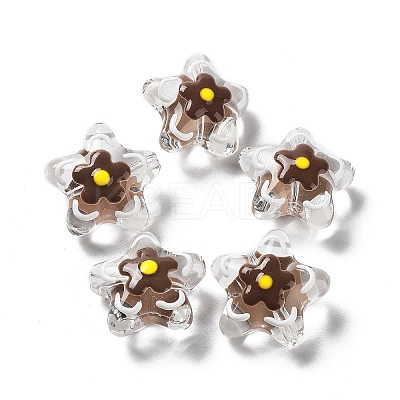 Transparent Glass Beads LAMP-H065-02C-1