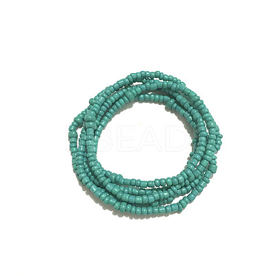 Glass Seed Beaded Waist Beads WG0248E-08-1