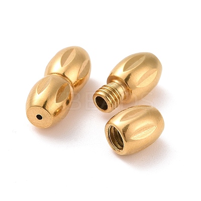 Ion Plating(IP) 304 Stainless Steel Screw Clasps STAS-L135-03G-1