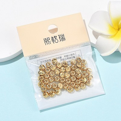 SHEGRACE Brass Spacer Beads XGRPCF445-178G-1