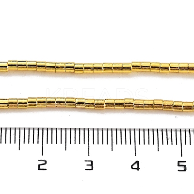 Synthetic Non-magnetic Hematite Beads Strands G-P545-M01-01B-1