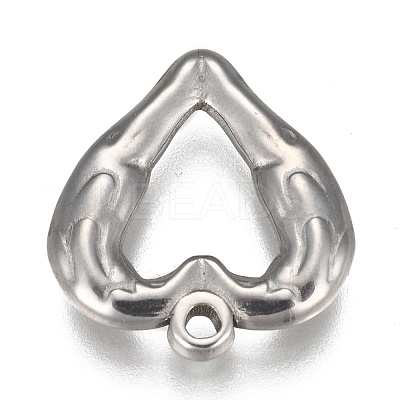 Non-Tarnish 304 Stainless Steel Open Pendants LS-STAS-I105-09P-C-1