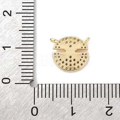 Brass Micro Pave Cubic Zirconia Pendants LS-KK-K406-02G-1