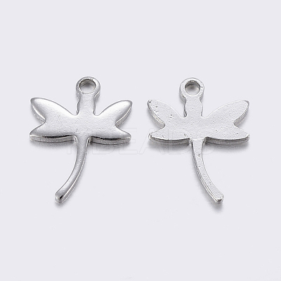 Tarnish Resistant 304 Stainless Steel Charms STAS-F159-49P-1