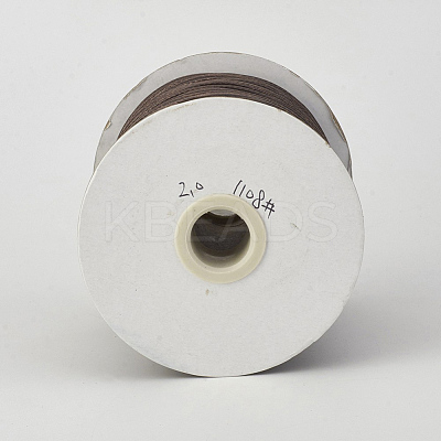 Eco-Friendly Korean Waxed Polyester Cord YC-P002-0.5mm-1108-1