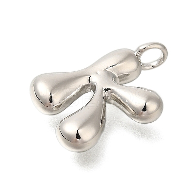 Rack Plating Brass Pendants KK-I722-01P-K-1