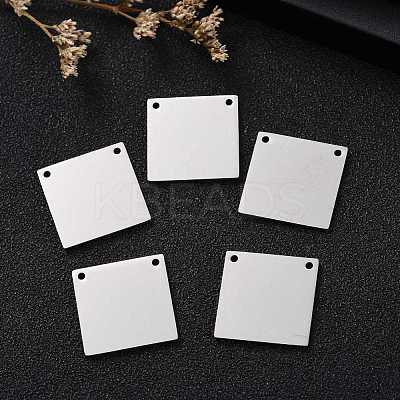 Tarnish Resistant 201 Stainless Steel Pendants STAS-S105-T614-1-16-1