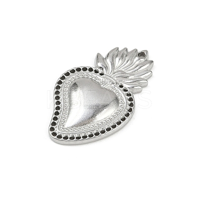 304 Stainless Steel Pendants LS-STAS-P390-02B-P-1