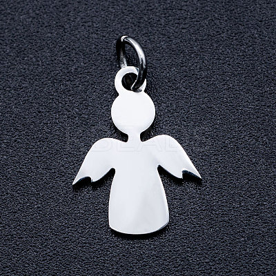 Non-Tarnish 201 Stainless Steel Pendants STAS-T046-JA343-1-1