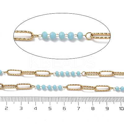304 Stainless Steel Paperclip Chains CHS-P021-03G-05-1