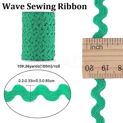 Wave Bending Fringe Trim OCOR-GF0004-42A-06-1