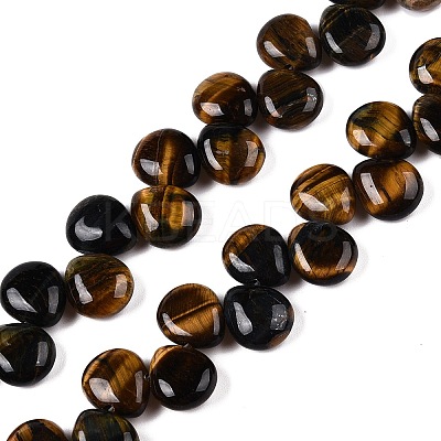 Natural Tiger Eye Beads Strands G-T138-114-1