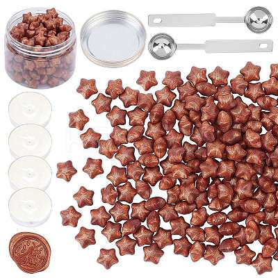 Sealing Wax Particles Kits for Retro Seal Stamp DIY-CP0003-54R-1