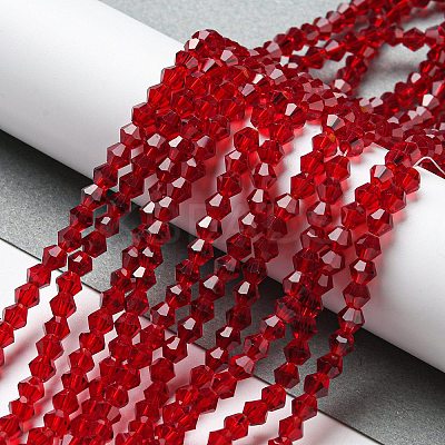 Transparent Glass Beads Strands EGLA-A039-T3mm-D27-1