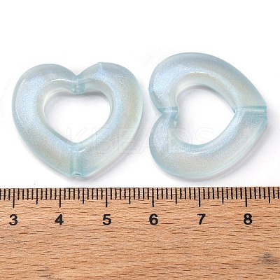Luminous Transparent Acrylic Beads MACR-D024-19F-1