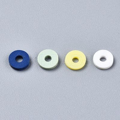 Handmade Polymer Clay Beads CLAY-T019-02B-44-1