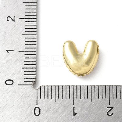 Brass Micro Pave Cubic Zirconia Beads X-KK-P290-61G-V-1