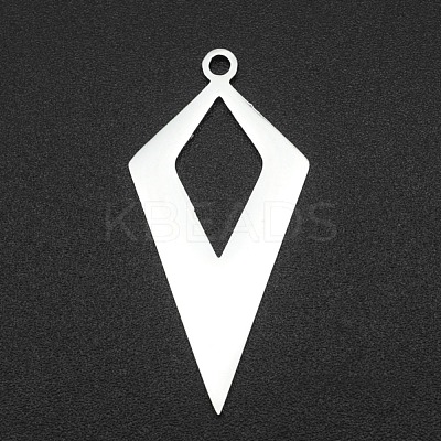Tarnish Resistant 201 Stainless Steel Open Back Bezel Pendants STAS-R111-LA067-30-1