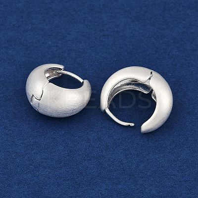 Brass Hoop Earrings EJEW-Q391-23S-1