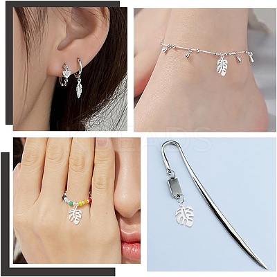 30Pcs 304 Stainless Steel Charms STAS-AR0002-41-1