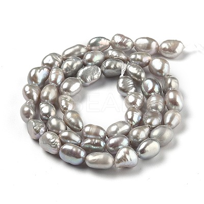 Natural Cultured Freshwater Pearl Beads Strands PEAR-L033-31C-01-1
