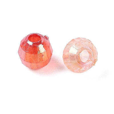 Transparent Acrylic Beads PACR-B002-01A-1
