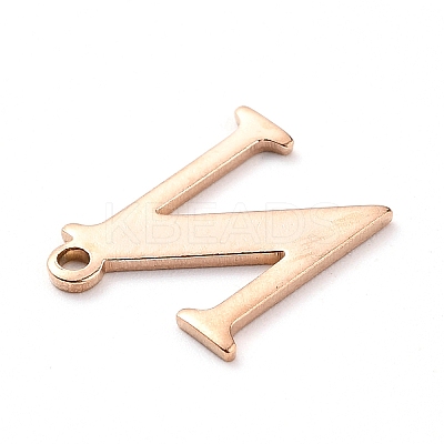PVD Vacuum Plating 304 Stainless Steel Charms STAS-H112-N-RG-1
