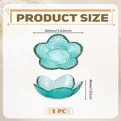 1Pc Glass Salad Bowl AJEW-LP0002-99-1