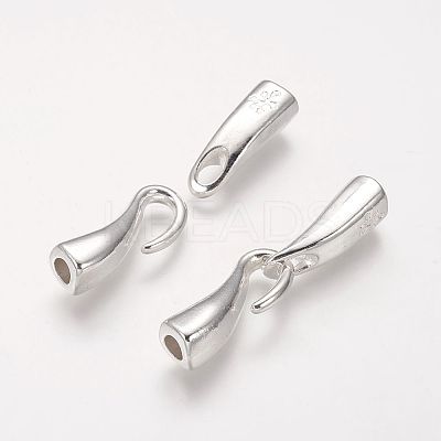 Alloy Hook and Eye Clasps LS-KK-H088-S-1