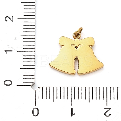 304 Stainless Steel Rhinestone Pendants LS-FIND-I062-01G-04-1