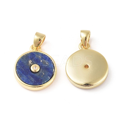Natural Lapis Lazuli Charms KK-L192-B05-1