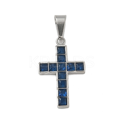 304 Stainless Steel Pendants STAS-G346-29P-02-1