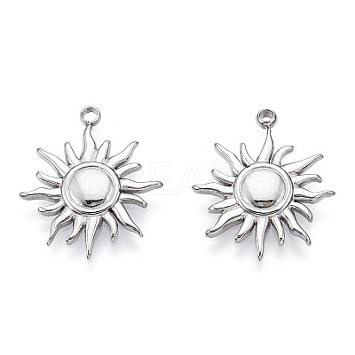 Non-Tarnish 201 Stainless Steel Pendants STAS-S119-029P-1