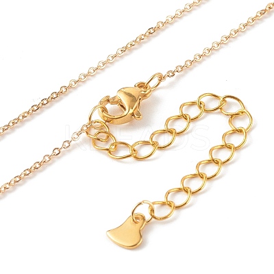 304 Stainless Steel Puzzle Piece Pendant Necklaces Sets NJEW-JN03516-1