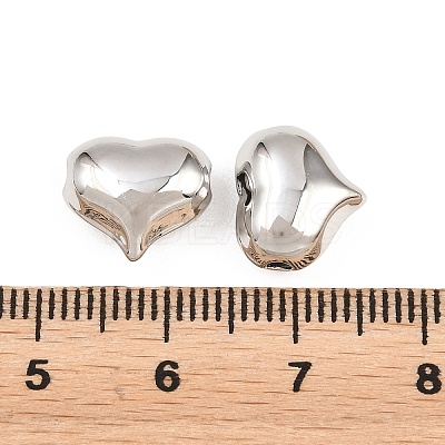Valentine's Day Brass Beads KK-H292-51B-P-1