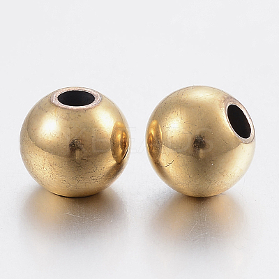 304 Stainless Steel Beads Spacers X-STAS-P197-037G-8mm-1