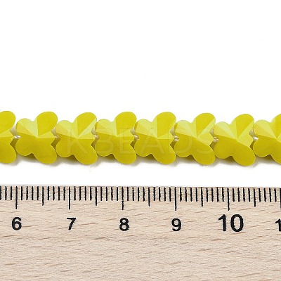 Opaque Color Glass Beads Strands EGLA-L045-I-B01-1