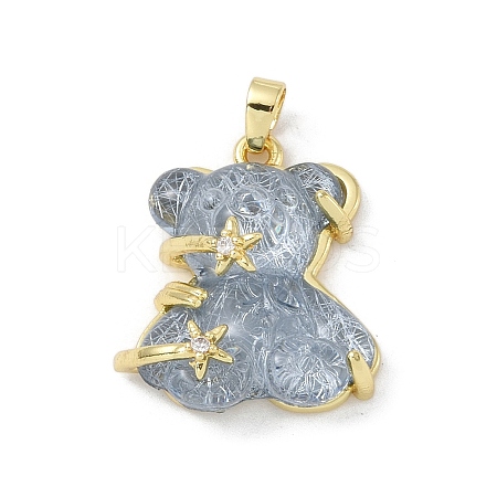 Rack Plating Brass Pendant KK-H476-03G-01-1
