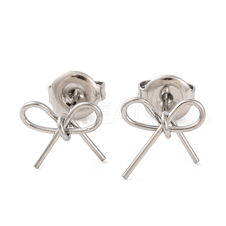Non-Tarnish 304 Stainless Steel Stud Earrings EJEW-G395-26P-1