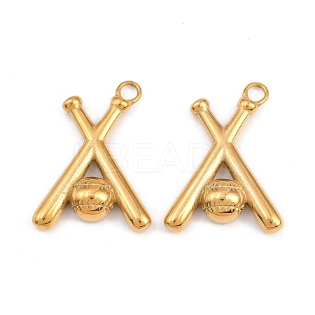 304 Stainless Steel Pendants STAS-H241-38A-G-1