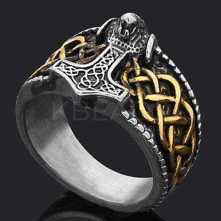 Viking 304 Stainless Steel Finger Rings for Men FS-WGB3F16-18-1